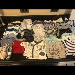 Preemie clothes bundle OVER 50 PIECES